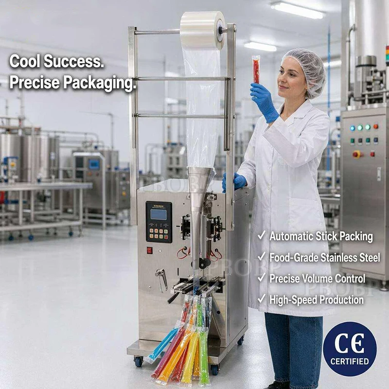 110V 220V Liquid Packaging Machine Commercial Stainless Steel Large Filling Sealing Bag Making Machine