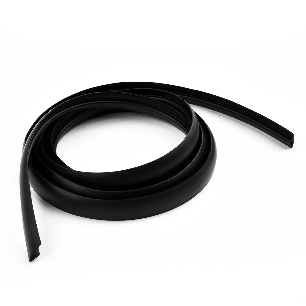 1roll Front Windshield Sunroof Weatherstrip Seal Strip Trim High Quality Rubber Black Fillers For Car 2m 18mm / 0.70inch