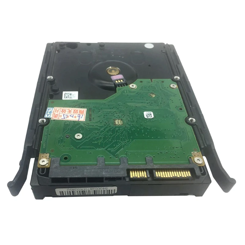 2 Stück Chassis-Festplatten-Montageschienen für 3,5-Zoll-HDD-Halterung links rechts für Kühler für Masters SATA SSD Computer Connect – Detail 10