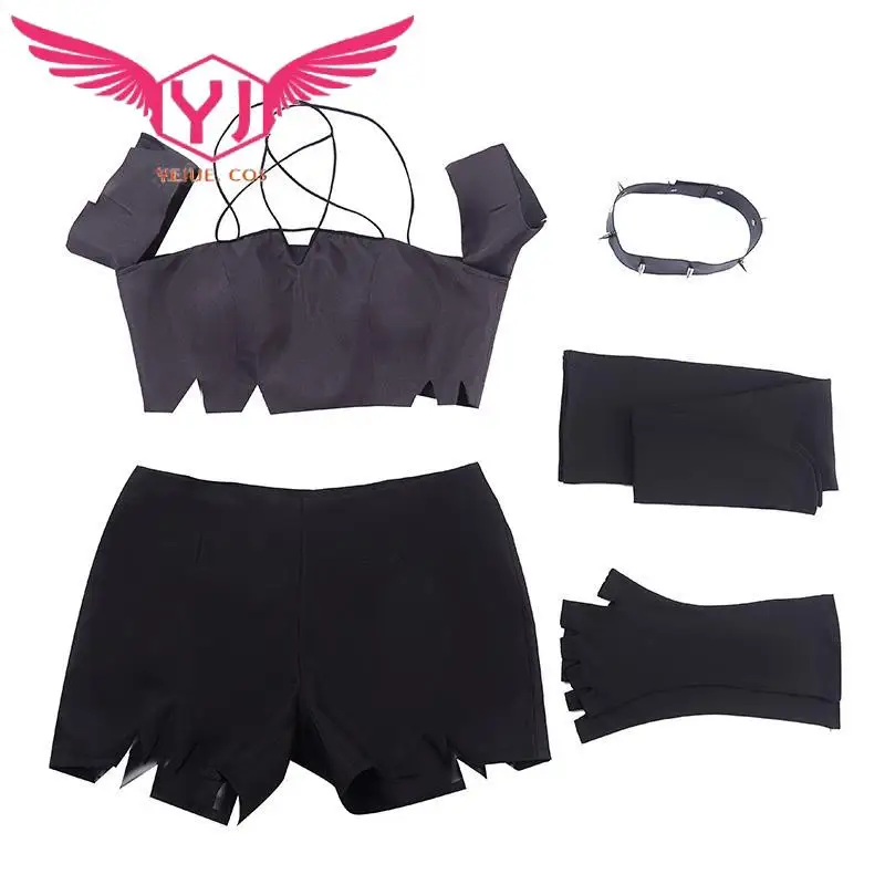 Helluva Loona Cosplay donna Sexy ragazze Crop Top pantaloni corti Anime Outfit Costume di Halloween adulto