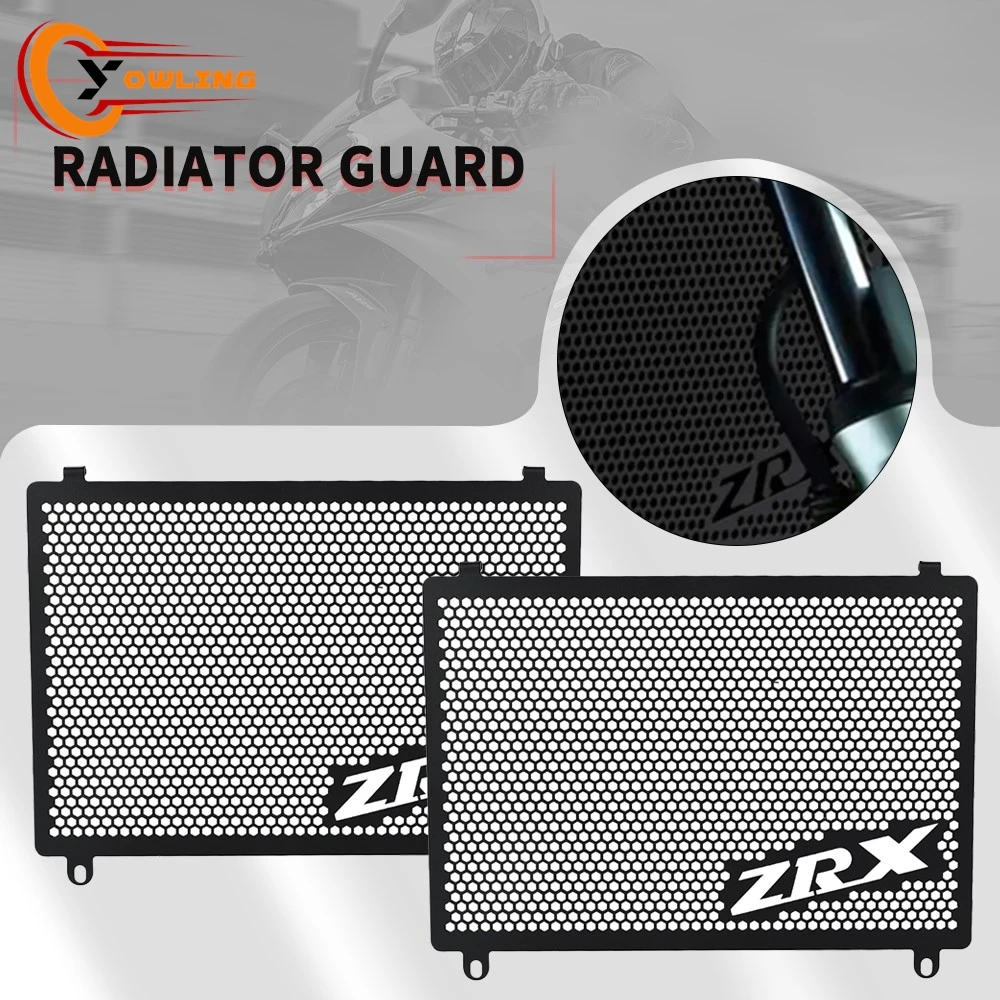 

Motorcycle FOR Kawasaki ZRX1100 ZRX1200R ZRX1200S ZRX 1100 ZRX-1200R 1997-2008 Aluminum Radiator Grille Cover Guard Protection