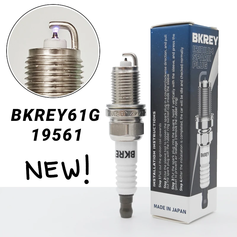 4/20PCS BKREY61G 19561 Laser Platinum Spark Plug For A6 A7 A8 S4 S5 Q5 Q7 SQ5 For 101905611G PFR8S8EG 101 905 611G Plugs