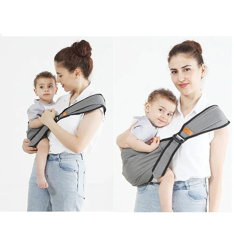 Tas gendong bayi Universal, empat musim, tas gendong bayi, tali selempang, sabuk pembungkus anak, tali tarik Frontal