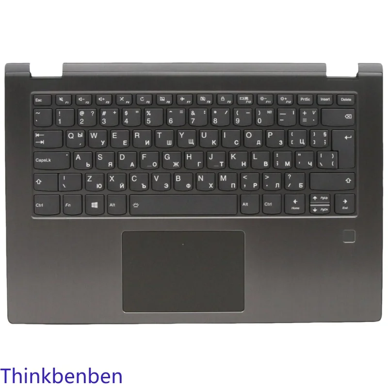 

BG Bulgaria Keyboard Iron Gray Upper Case Palmrest Shell Cover For Lenovo Flex 6 14 YOGA 530 14IKB 14ARR 5CB0R08796