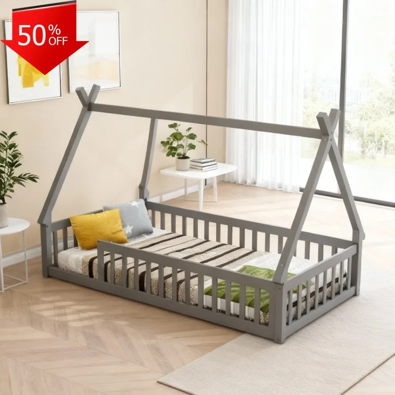 سرير وإطارات قاعدة حاوية سرير مزدوج خشبية إطارات سرير كوين مع أريكة تخزين 135x190 Envío أثاث مجاني لغرفة النوم