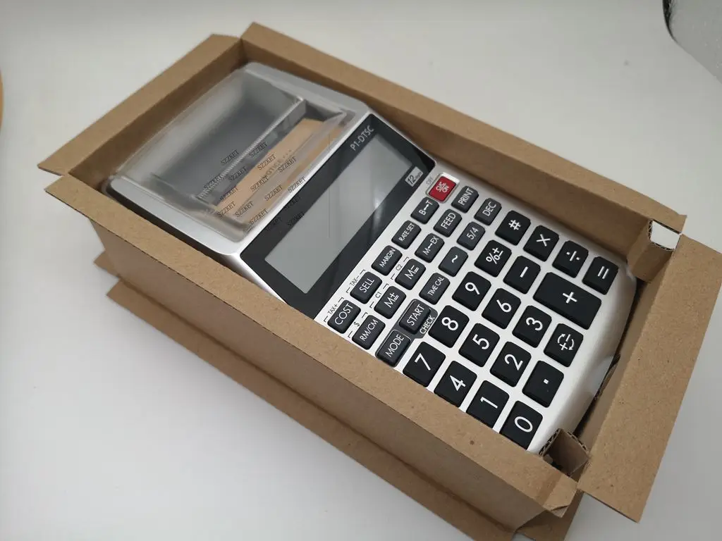 New original for P1-DTSC ink wheel monochrome printing calculator, portable computer printer P1 DTSC calculator printer