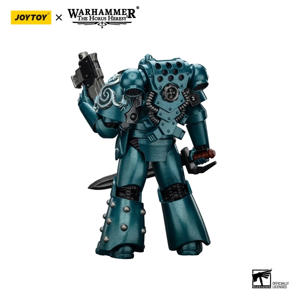 JOYTOY Warhammer 30K Horus Heresy Alpha Legion Exodus „Ten, który jest wielu” Headhunter 1/18 figurki prezent urodzinowy zabawki