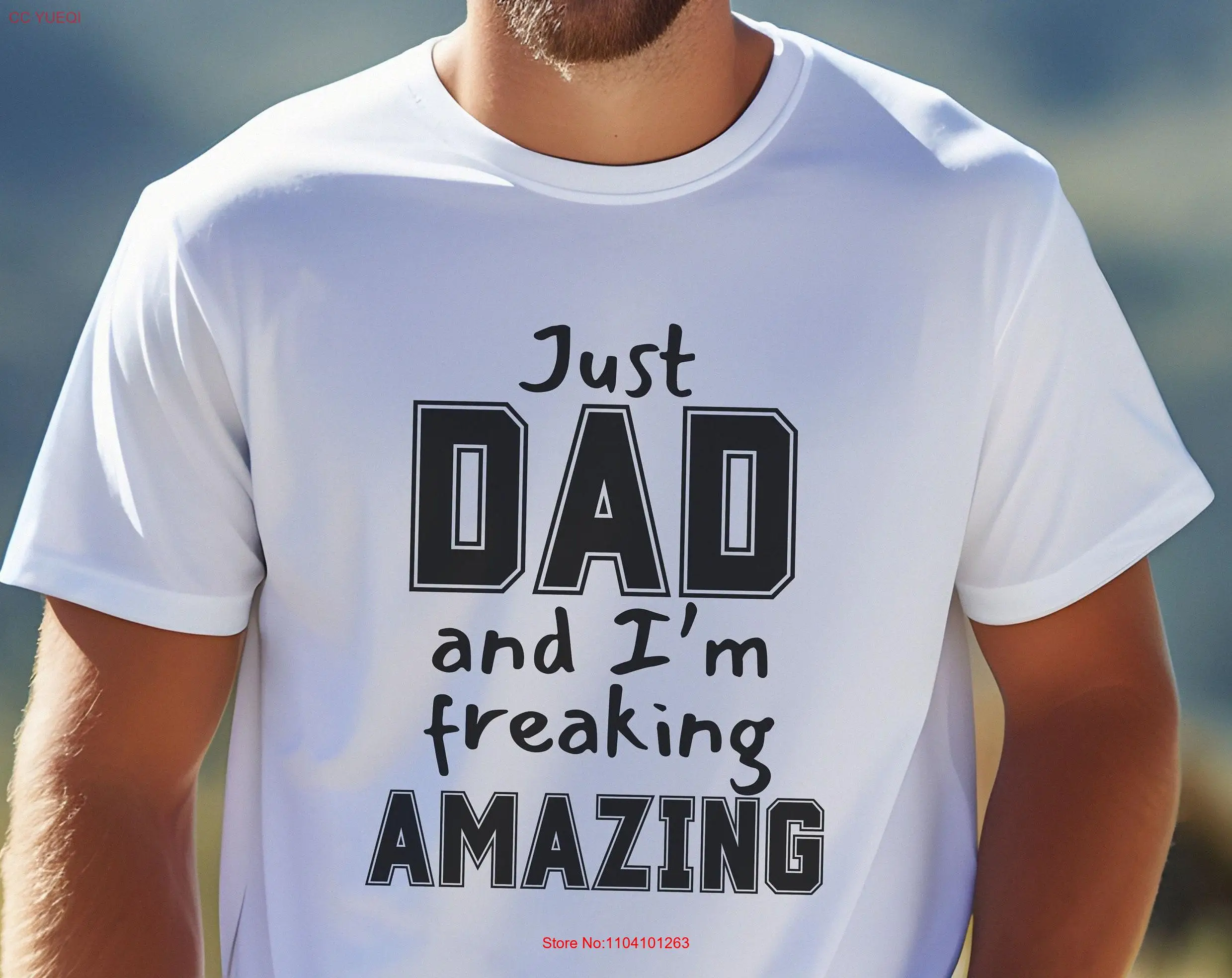 

Just Dad ed T Shirt for Father's Day from Shirtn Funny Kids long or short sleeves