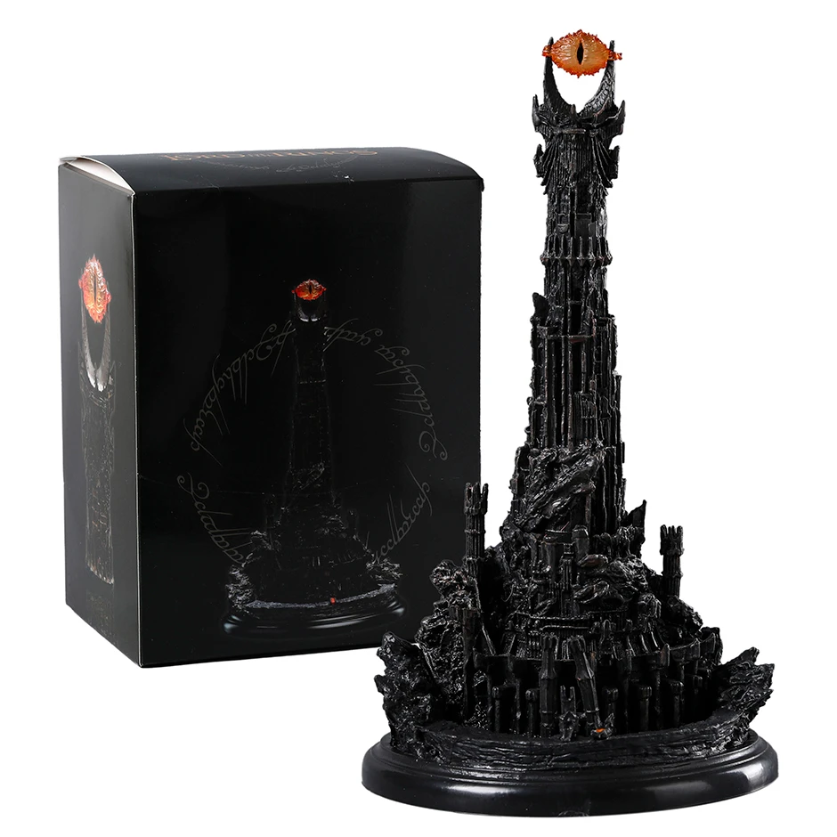 Barad-dur Tower Eye of Sauron PVC Figure Collectible Model Toy