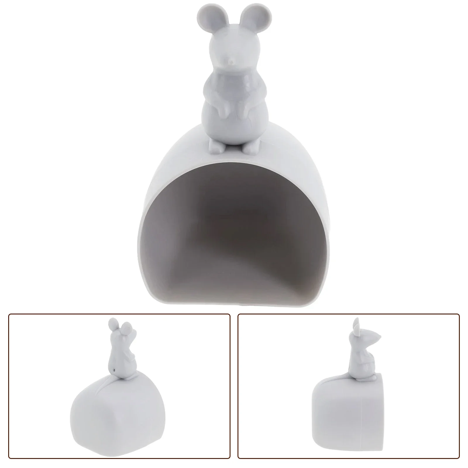 Rice Measure Spoon Cartoon Rice Cup Lightweight Multi-fuctional Plastic Rice Grain Flour Shovel 1PC Kitchen Tool Hot