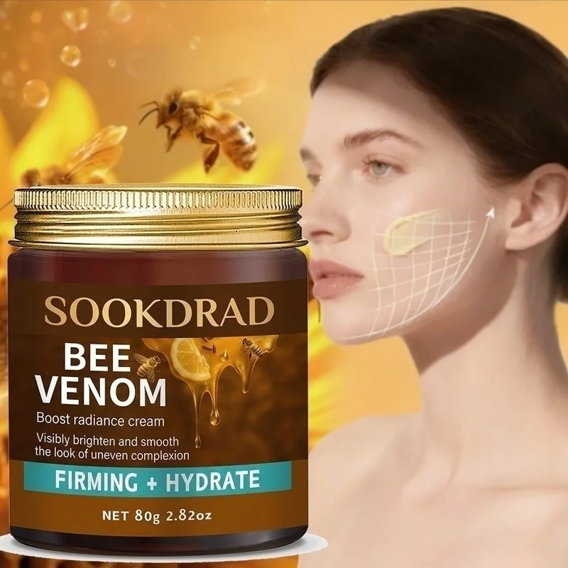 

Bee Venom Radiance Cream, Natural Extract, Brighten, All People, 80g, Daily Use, All Skin