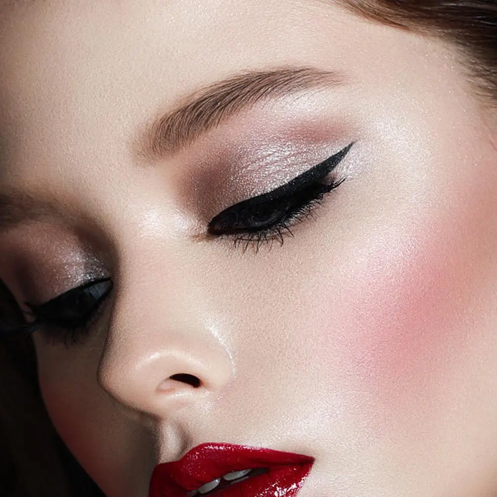 Smooth Matte Eyeliner Gel Pen Waterproof Lasting Black White Cat Eyes Pencil Brown Eyes Cosmetics Makeup Smoky Women Eyelin - Image 4