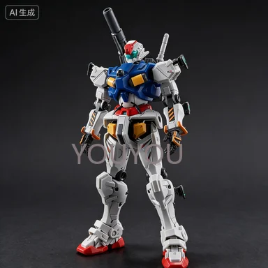 

В наличии Оригинальный конструктор Bandai Gundam Model Kit HG 1/144 Sayla's Light Type Guncannon, аниме-фигурка