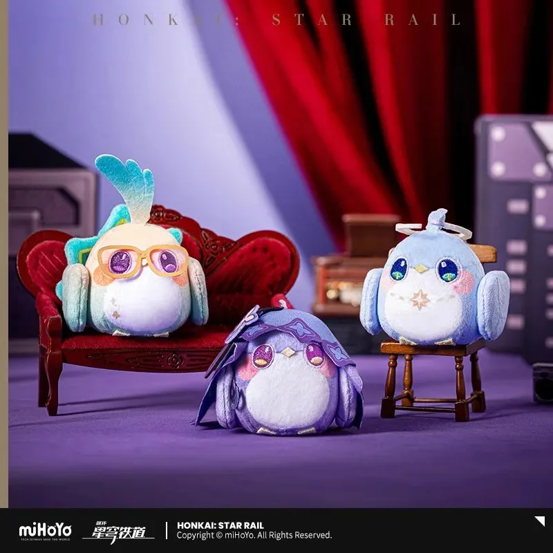 

qq273 [Подлинный] Honkai Star Rail Официальный товар miHoYo Оригинальный подлинный брелок для плюшевой куклы серии JMDHYS Aventurine Borin Cosp
