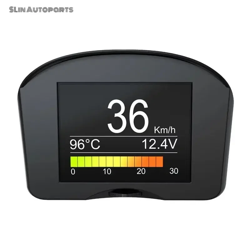 X50 Plus Universal OBD Smart Digital Meter With Multi-Function Alarm Tachometer Water Temperature Gauge For Car