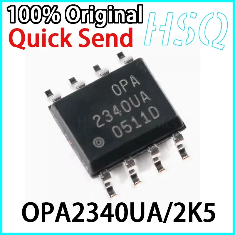 デュアルアンプICチップopa2340ua 2k5 opa2340ua SOIC-8, 1個