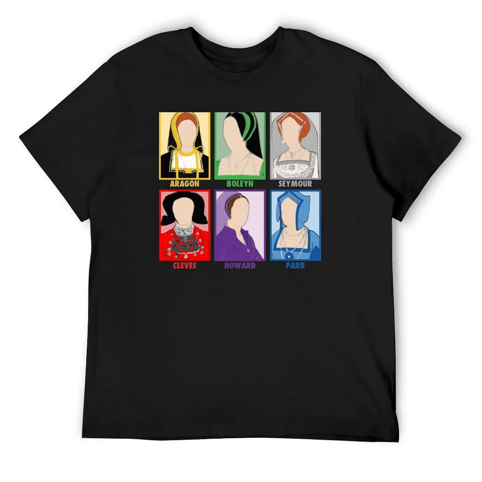 

SIX the Musical: Old School Queens New Colors T-Shirt cheap stuff Louboutins custom t shirt shirts graphic tee men
