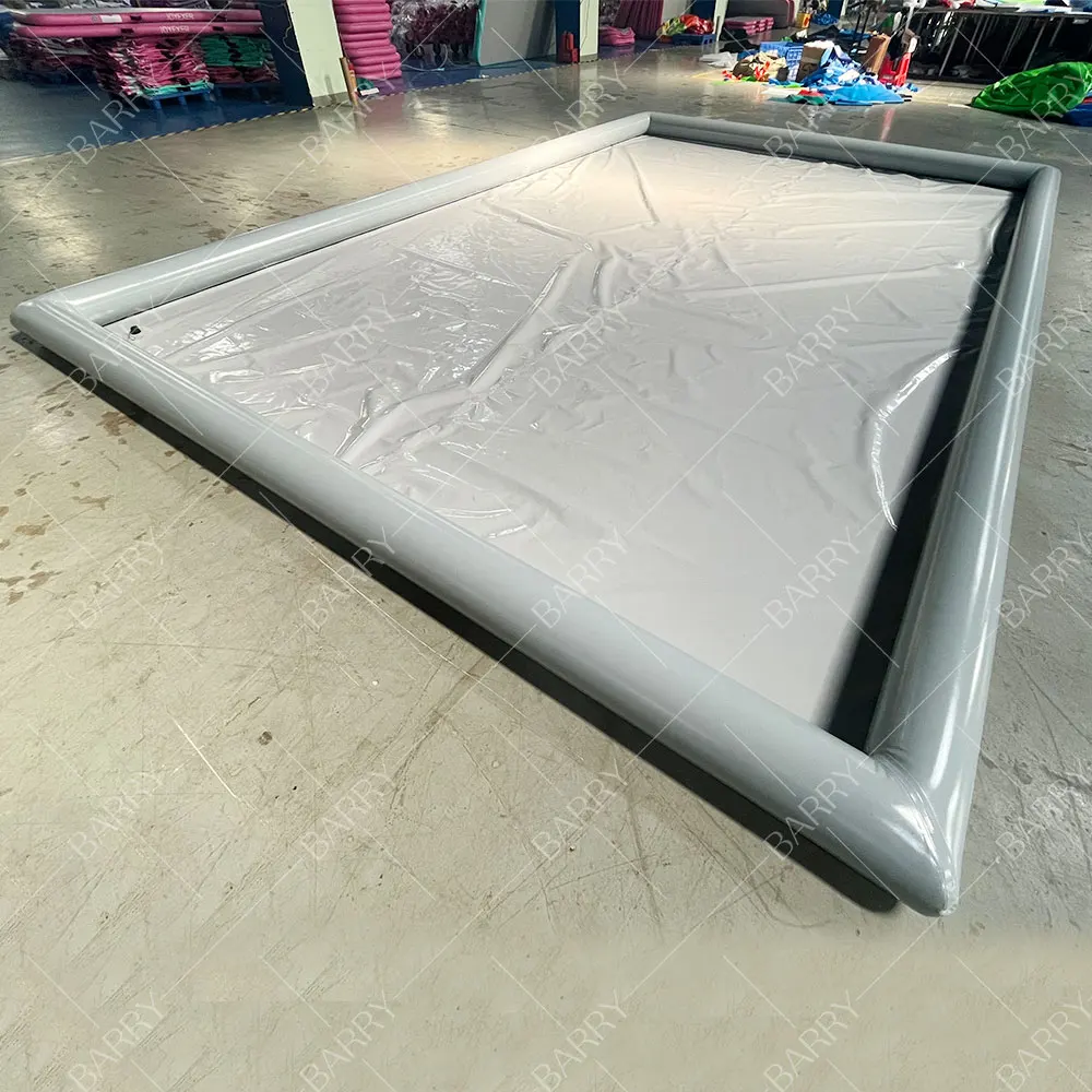 سعر المصنع بالجملة الثقيلة نفخ غسيل السيارات حصيرة تنظيف المرآب البلاستيك الطابق الاحتواء الحصير #1