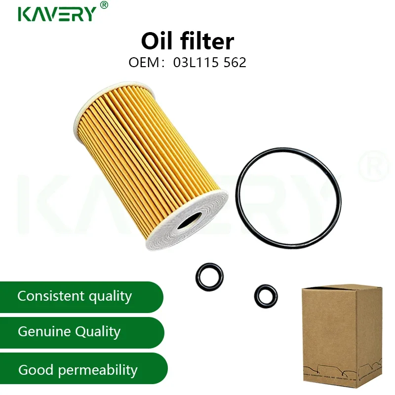 

For 1pc Oil Filter 03L115562 Au-di A4 B8 2.0TDI 2008-10 2011-14 2015 2016 CMFB CJCD CGLC Car Accessories 03L 115 562