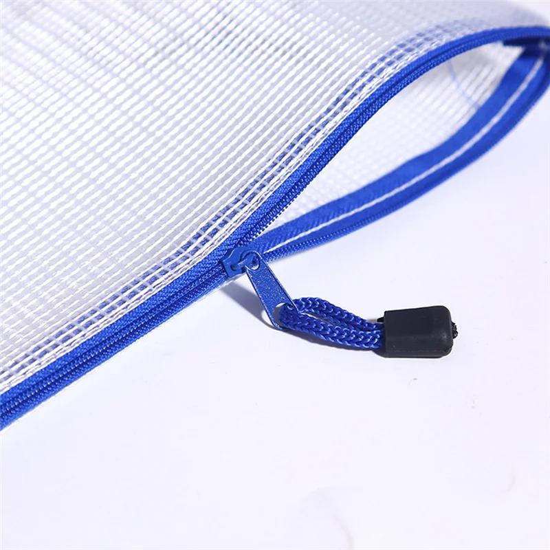 กระเป๋าซิปตาข่าย30ชิ้นกระเป๋าซิปกันน้ำกระเป๋าเอกสารสำหรับจัดระเบียบอุปกรณ์การเรียนเครื่องใช้สำนักงาน