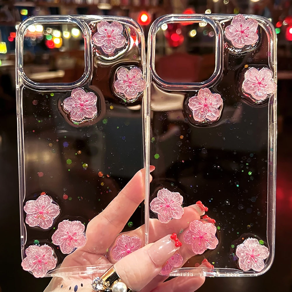 Lovely Pink Flower 3D Cherry B - Phone Cases Pinterest recension och pris