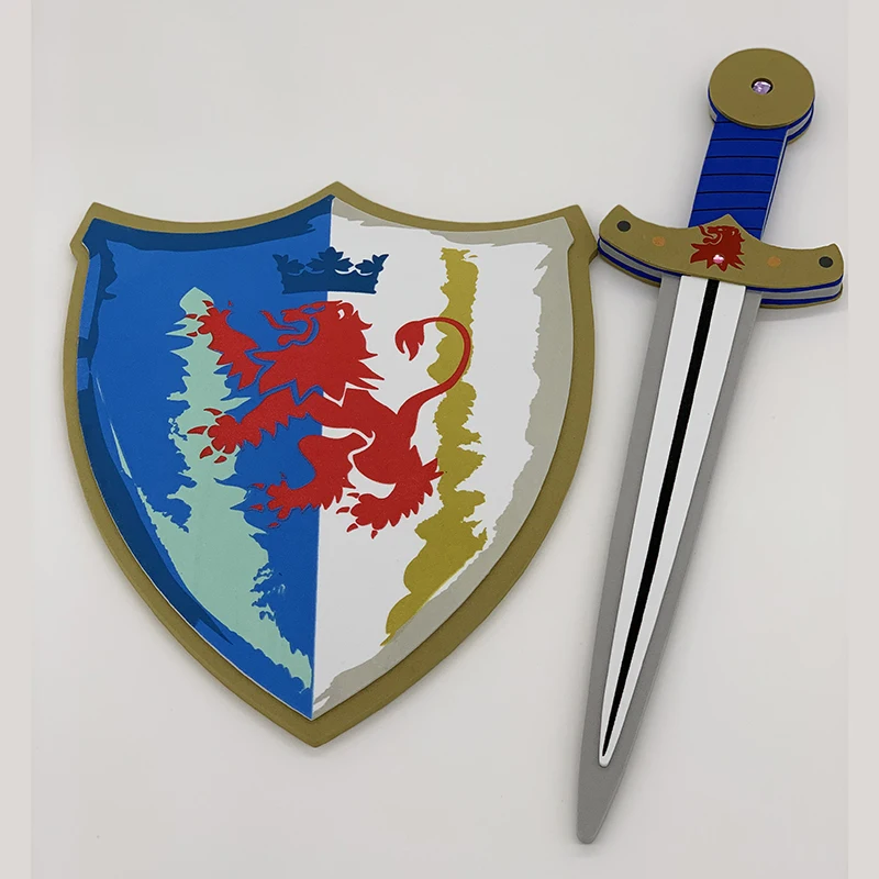 إيفا القراصنة السيف لعبة درع مجموعة الأطفال في الهواء الطلق تأثيري أنيمي عرض الفيلم رغوة لينة أرمى لعبة الأسلحة الاطفال لعبة محاكاة الهدايا