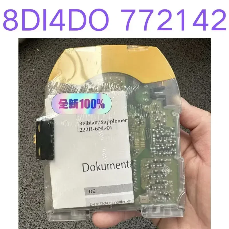 Brand-new   Safety relay model 8DI4DO 772142,