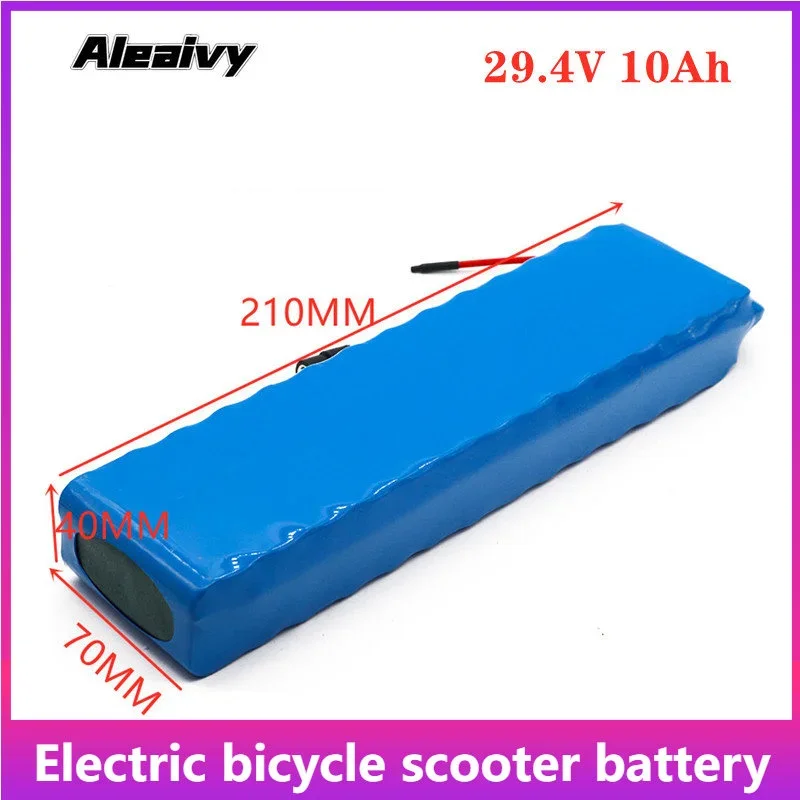 

24V battery 7S3P 10Ah 18650 lithium-ion battery pack with 20A balanced BMS for electric bicycles, scooters, electric wheelchairs