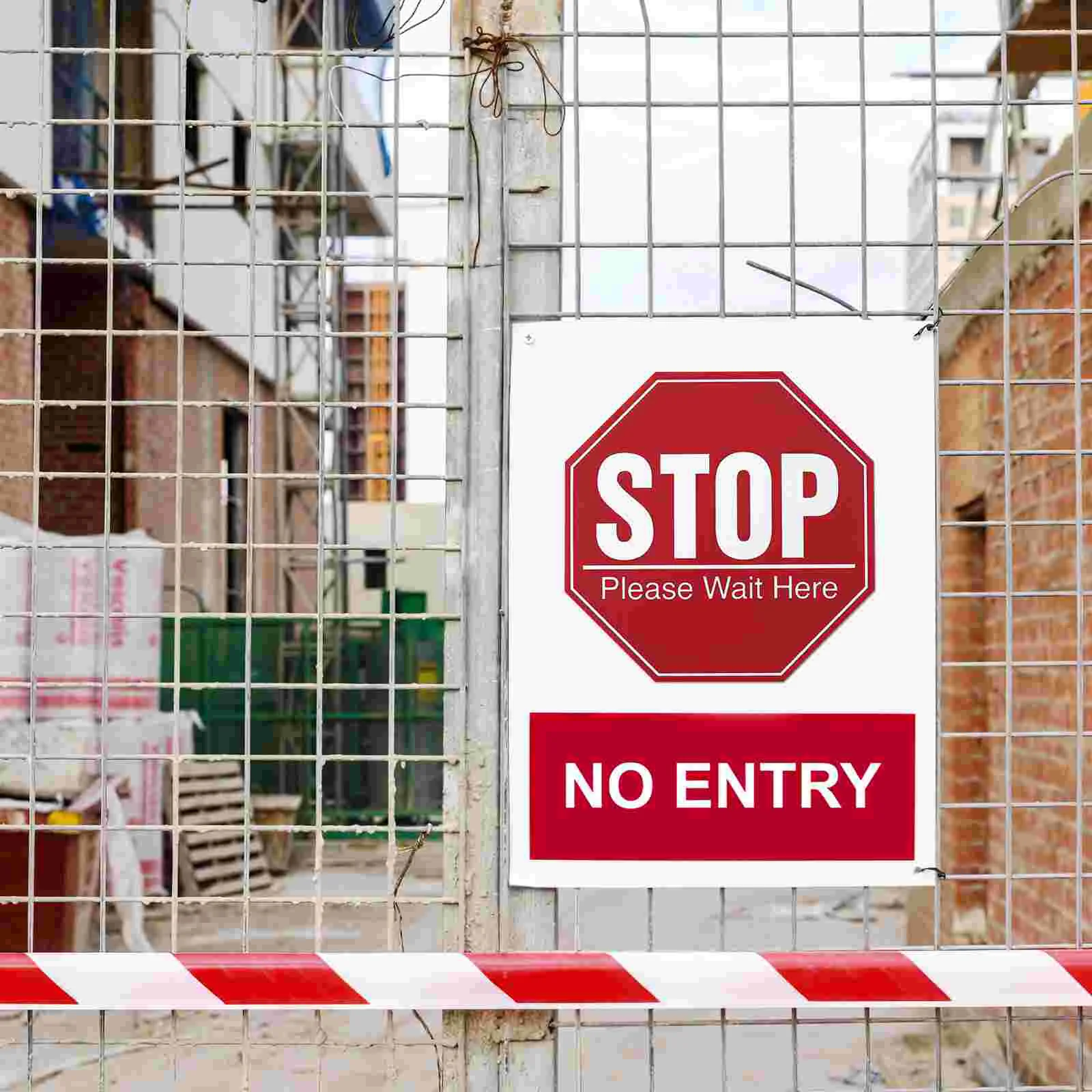 5 Sheets Epidemic Prevention Wall Stickers Social Distancing Signs Tile Lettering Floor Child Camera