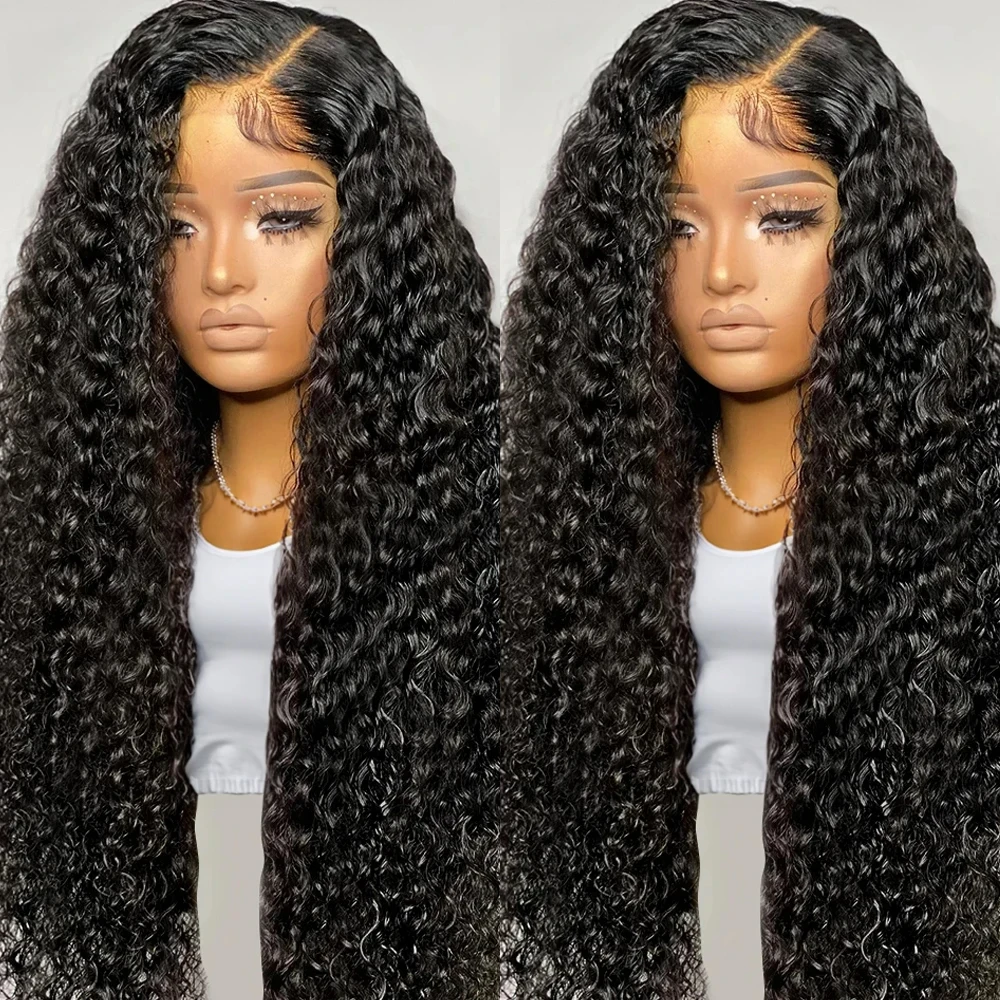 

Wet And Wavy Curly Wig 13x6 Hd Lace Deep Wave Frontal Wig Pre Plucked Brazilian Loose Water Wave Lace Front Human Hair Wigs