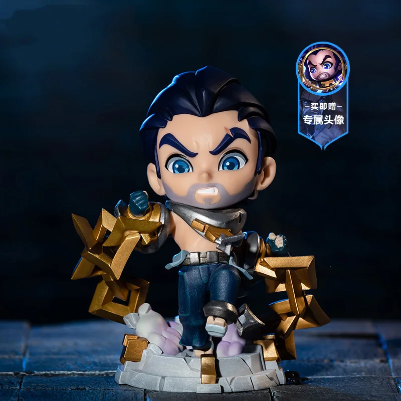 

Original League of Legends Sylas Small Statues the Unshackled Anime Figures Toys Periphery Collectibles Action Model Game Gifts