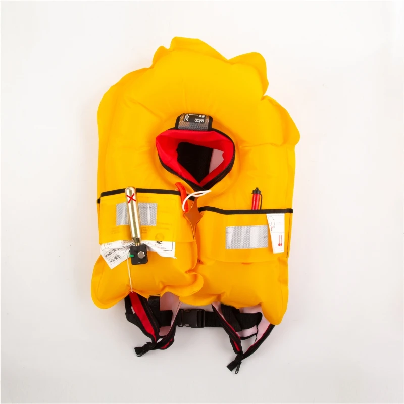 Fishing Life Vest, Manual Automatic Inflatable Life Jackets for Adult, Sailing Boating, Professional PFD 150N 100N, CE Approved