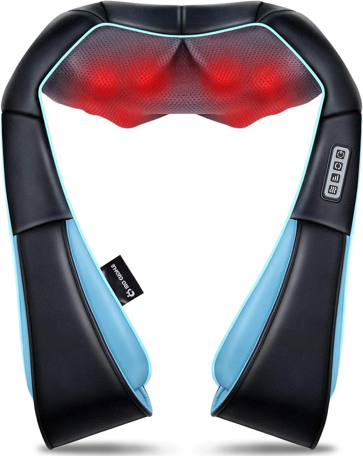 Shiatsu Back Shoulder Neck Massager with Heat, Deep Tissue 4D Kneading, Gifts for Mom Dad Wife Husband, Christmas Birthday