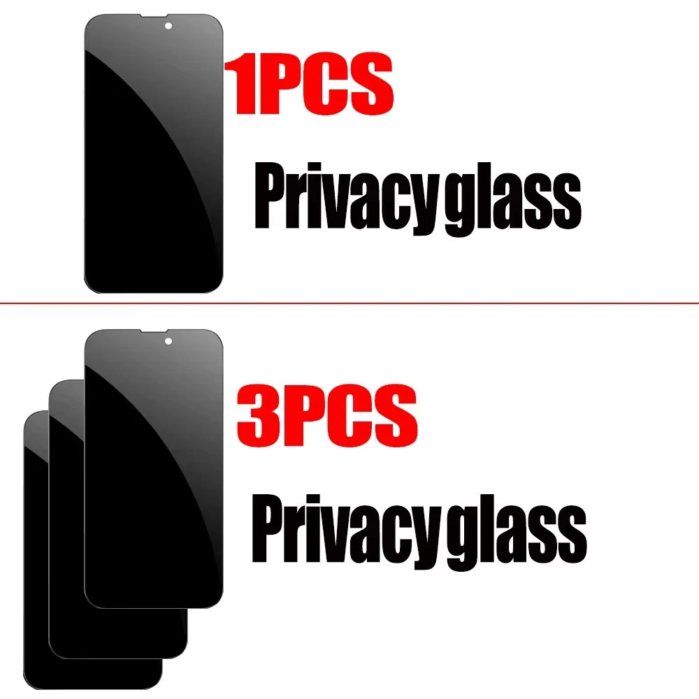 1/3/5Pcs Anti-Spy Tempered Glass Film For Xiaomi 14 13 10T 11T 12T 13T 14T Pro Privacy Screen Protector Mi 10 10T 11 Lite NE 5G - view 2