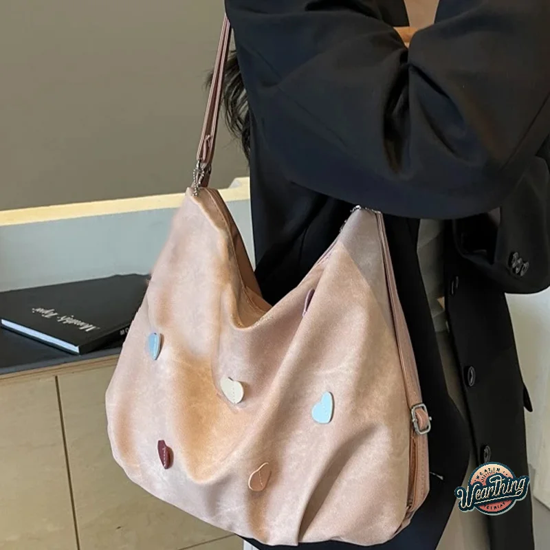 

Shoulder Bag Large Capacity Canvas Tote Bags Large Capacity Women's Bag Backpack Multi-purpose One-shoulder Tote Bucket Bag