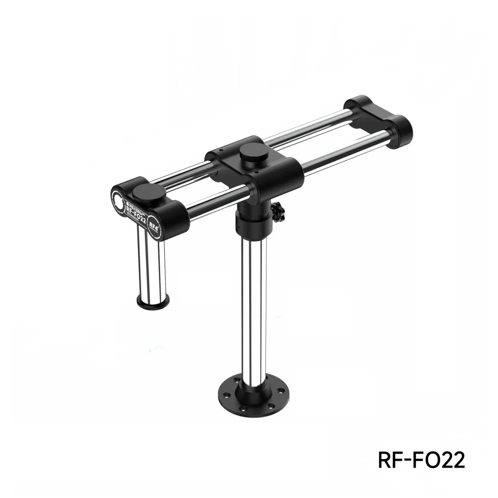 RF4 Microscope Support RF-FO22，Double Roller Design+Free Adjustment,From Welding To Inspection,One Arm In Place，Stable Support