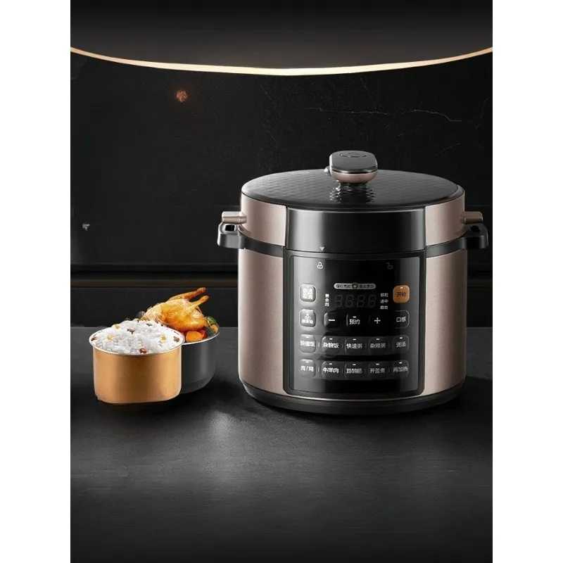 

Electric pressure cooker household double bile pressure cooker 5 liters large capacity multi-functional rice cooker
