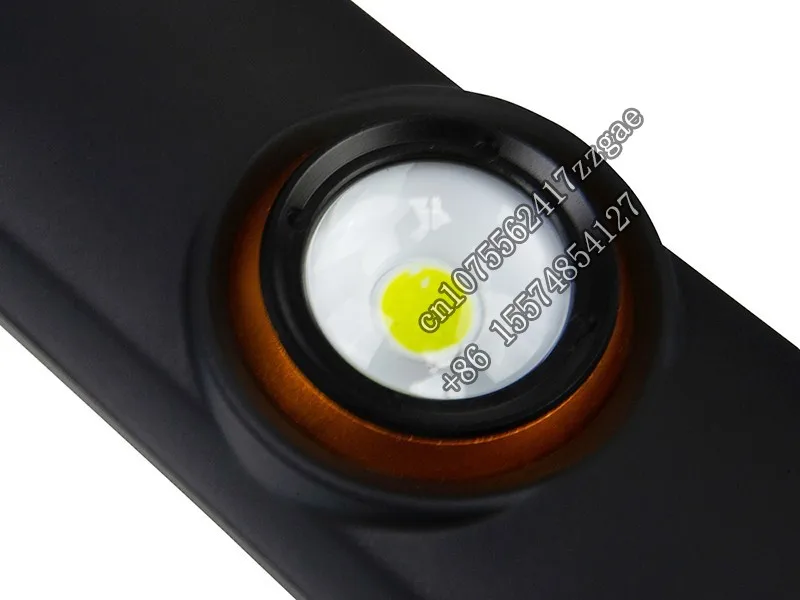 Hot sale 1000LM 15W rotatable eyeball COB rechargeable innovation Aluminium Base LED work light with hook under bonnet lamp