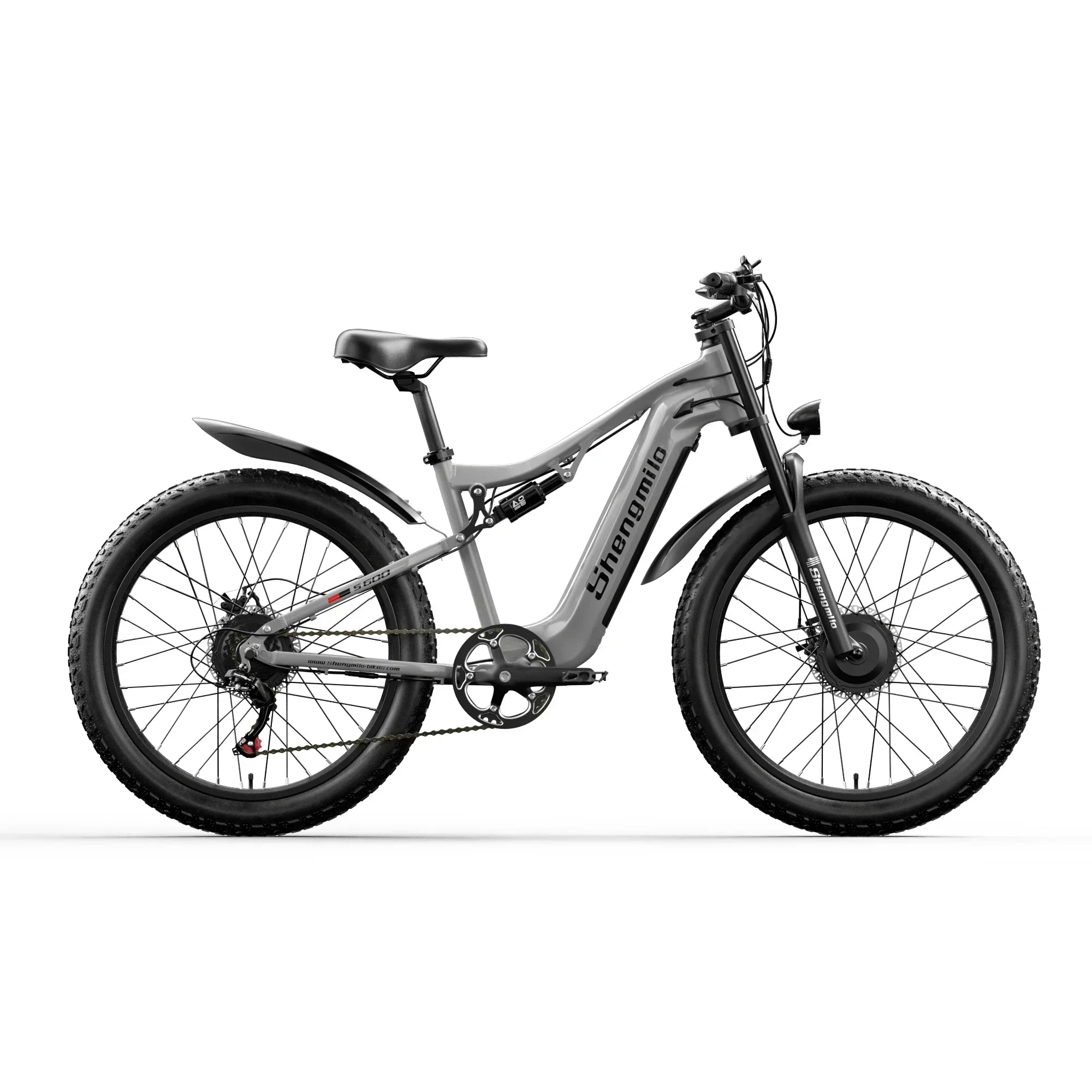 Shengmilo S600 Electric Bicycle 2000W Dual motor 48V 18AH lithium battery 26 Inch Electric Bike adult Mountain off-road e-bike