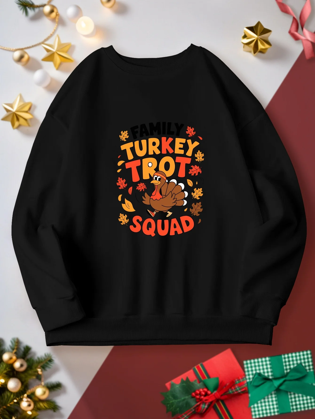 

Толстовка Family Turkish Running Team — удобная толстовка из полиэстера с круглым вырезом и геометрическим узором