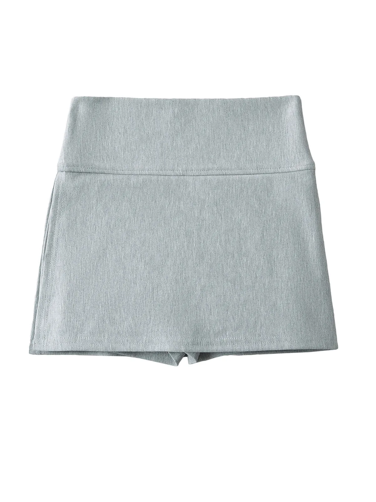 NLWJ-pantalones de Yoga para mujer, pantalón corto ajustado con abertura lateral, estilo americano, unicolor, 2024