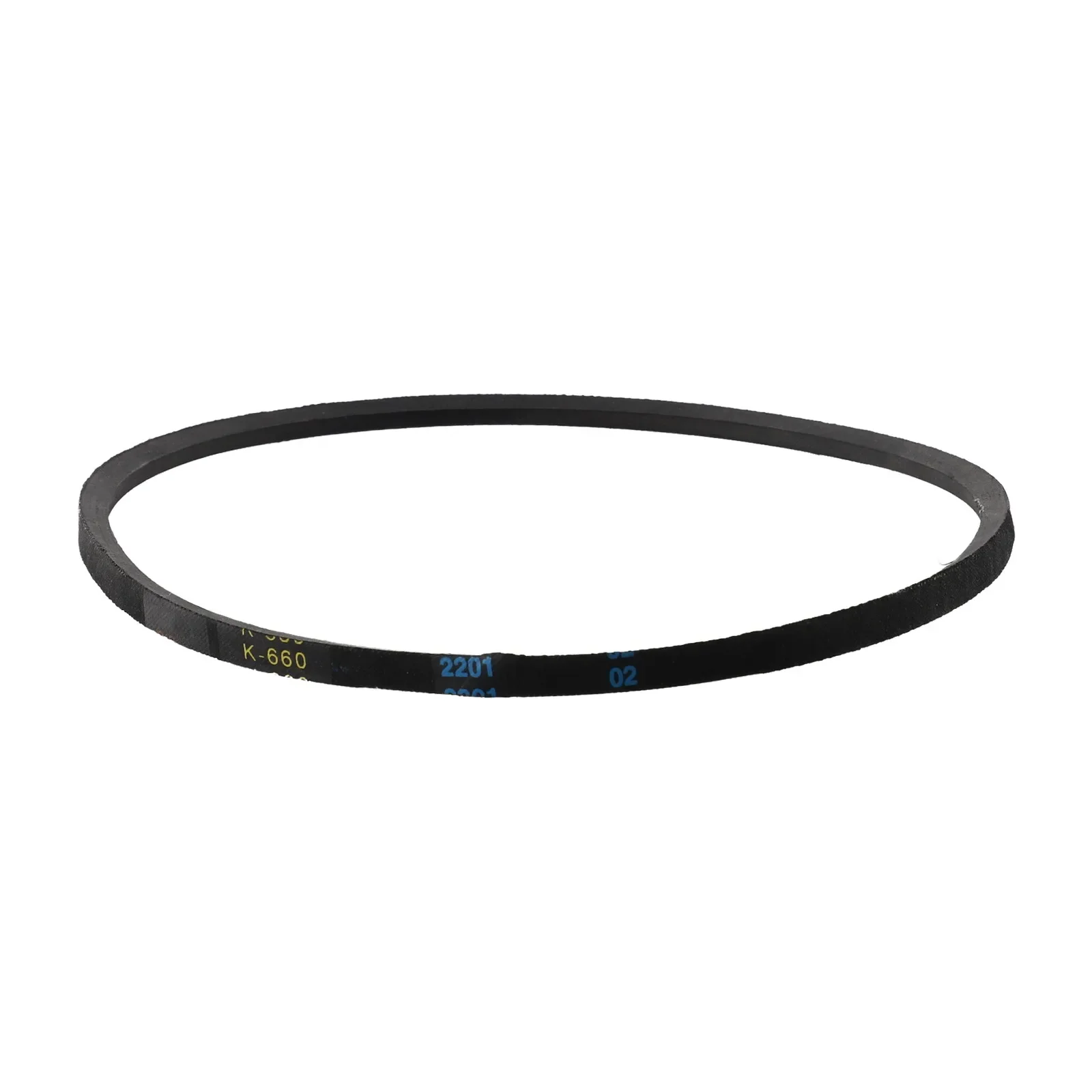 Triangle Belt Driving Belt Rubber Versatile 66cm Black Easy Installation Efficient For Drill Machines K660 V Belt