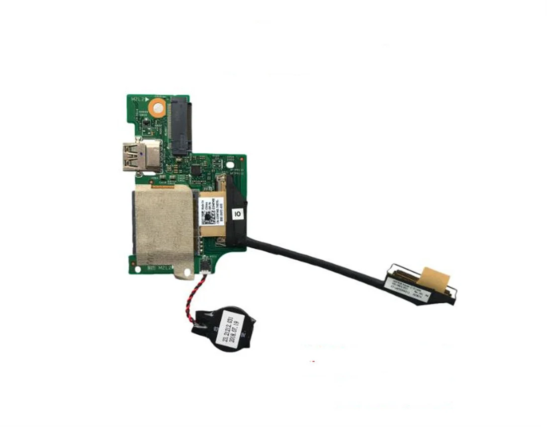 Совершенно новый для Dell Inspiron 13 7380 7370 7373: плата USB-ридера с кнопкой включения/выключения и кабелем 03MFMX 0GT1W6