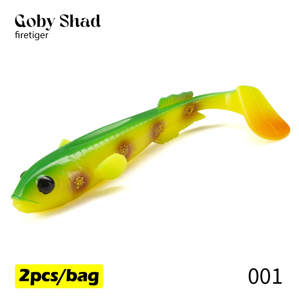 hunt house Hunthouse 3D Grundel Shad Weicher Köder Pro 2 stücke Angeln Sinking 200mm/55g Salzwasser Mit Rassel Silikon leurre Wobbler Für Forelle Hecht 9