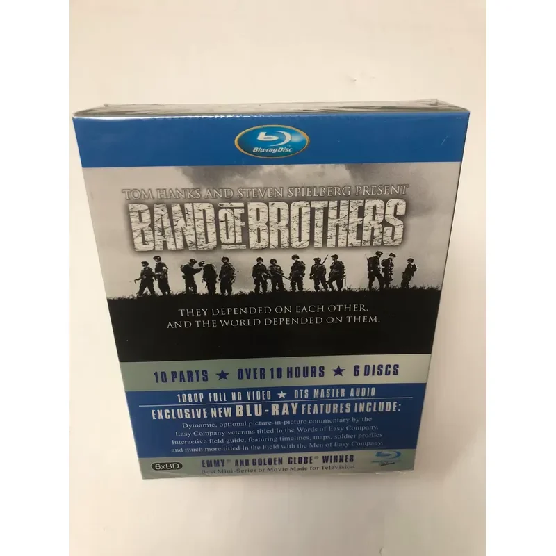 Blu-ray Band of Brothers The Complete Works High Definition Movie Collection for Home Theater Entertainment