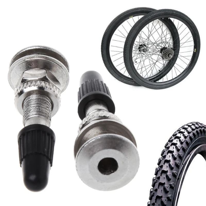 2pcs 31mm Bicycle Presta for Valve Ultralight Tire Zinc Alloy MTB Mountain Road