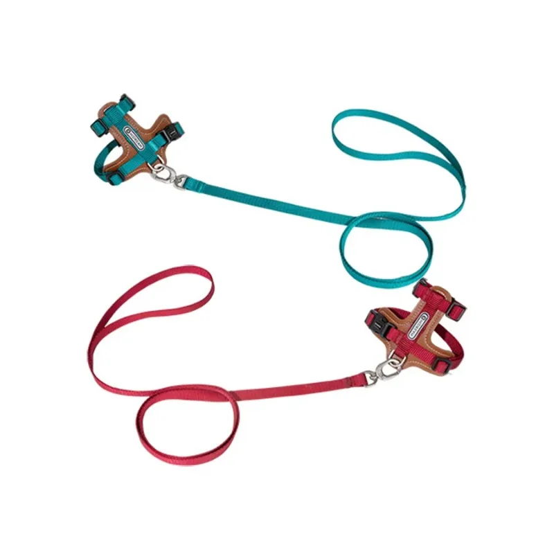 

Best-selling pet products Outdoor H-shaped adjustable dog and cat leashes and collars for safety and lightness