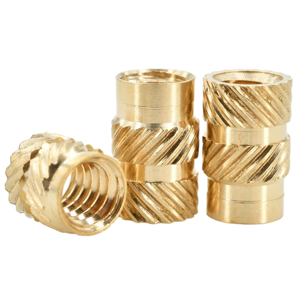 

1000pcs M3 Brass Insert Nuts For 3d Printing Insertnut Heating Insertion Copper Metric Threaded Hot Melt Knurled Injection Nuts