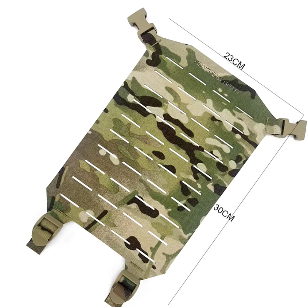 Outdoor Attack Bag Dedicated Animal Pouch Compartment Panel Tactical Backpack MOLLE External Hanging Board