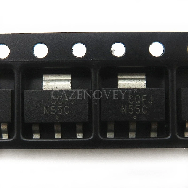 5PCS ZVN2120GTA ZVN2120 ZSM560GTA ZSM560G NCP1117ST33T3G 17-33 NCP1055ST136T3G N55C AMS1117-2.85 AMS1117 SOT-223
